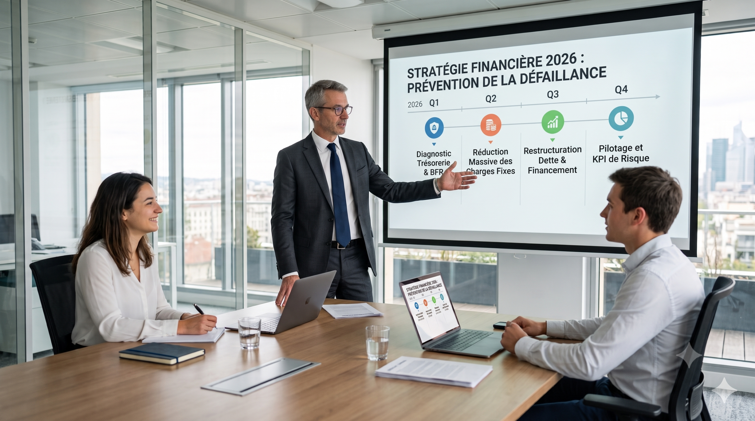 Tableau de bord financier PME 2026 : vigilance et pilotage fin de la trésorerie dans un contexte de défaillances en hausse