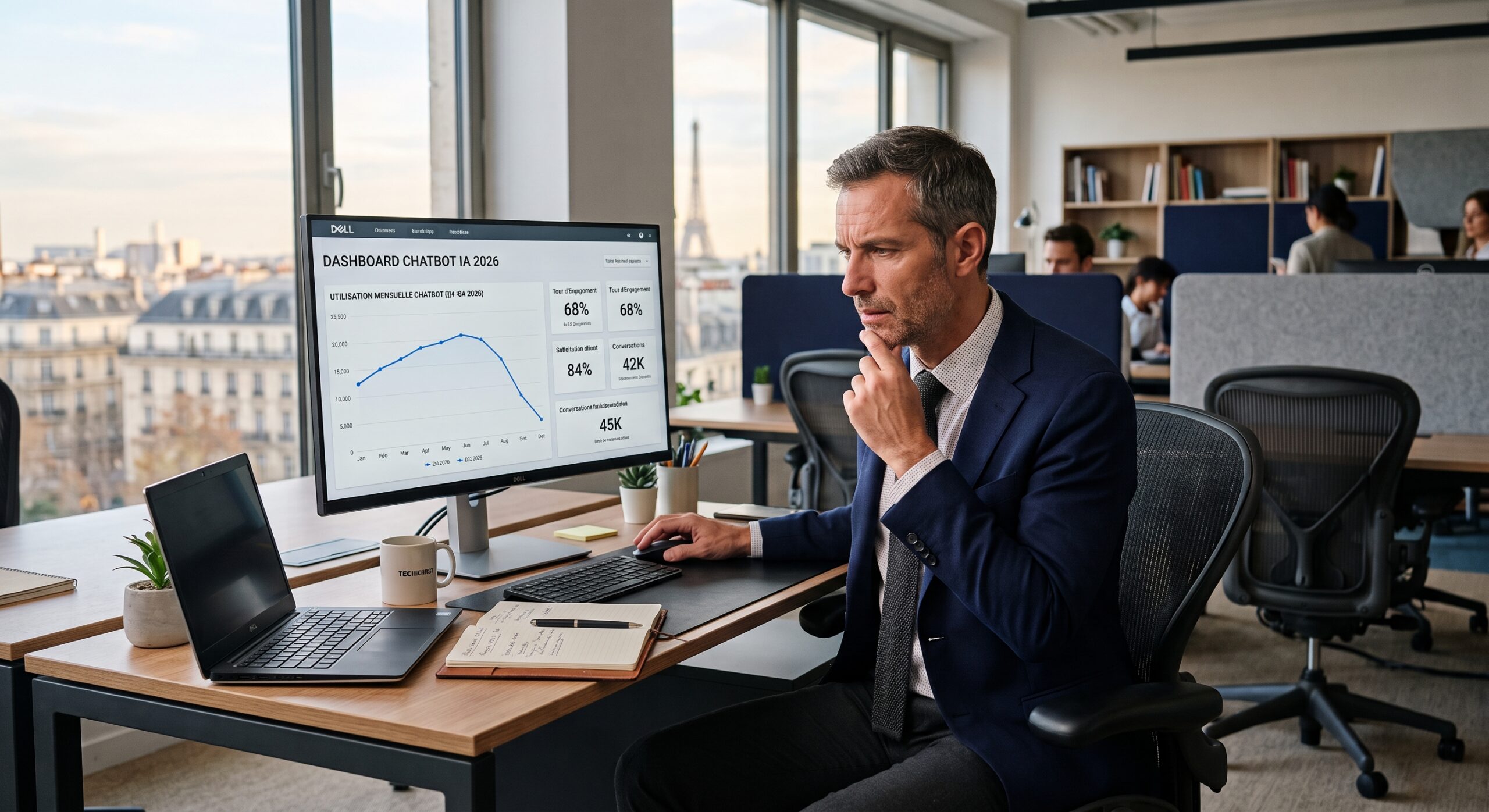 Dirigeant de PME face à un agent IA commercial inutilisé sur son CRM